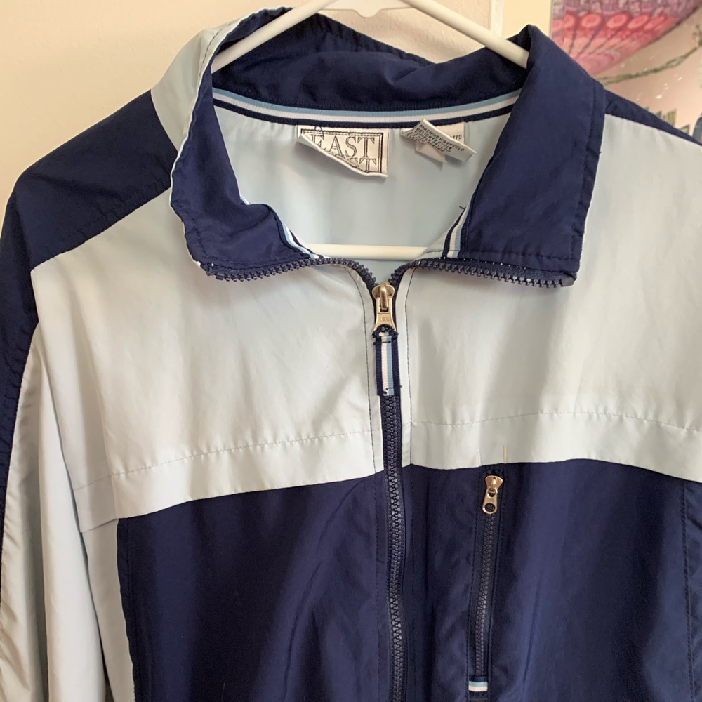 Blue jacket